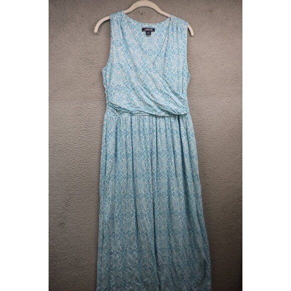 Land's End Sleeveless Maxi Dress-Medium/Petite-Cottagecore-Romantic-Flowing - Picture 1 of 11